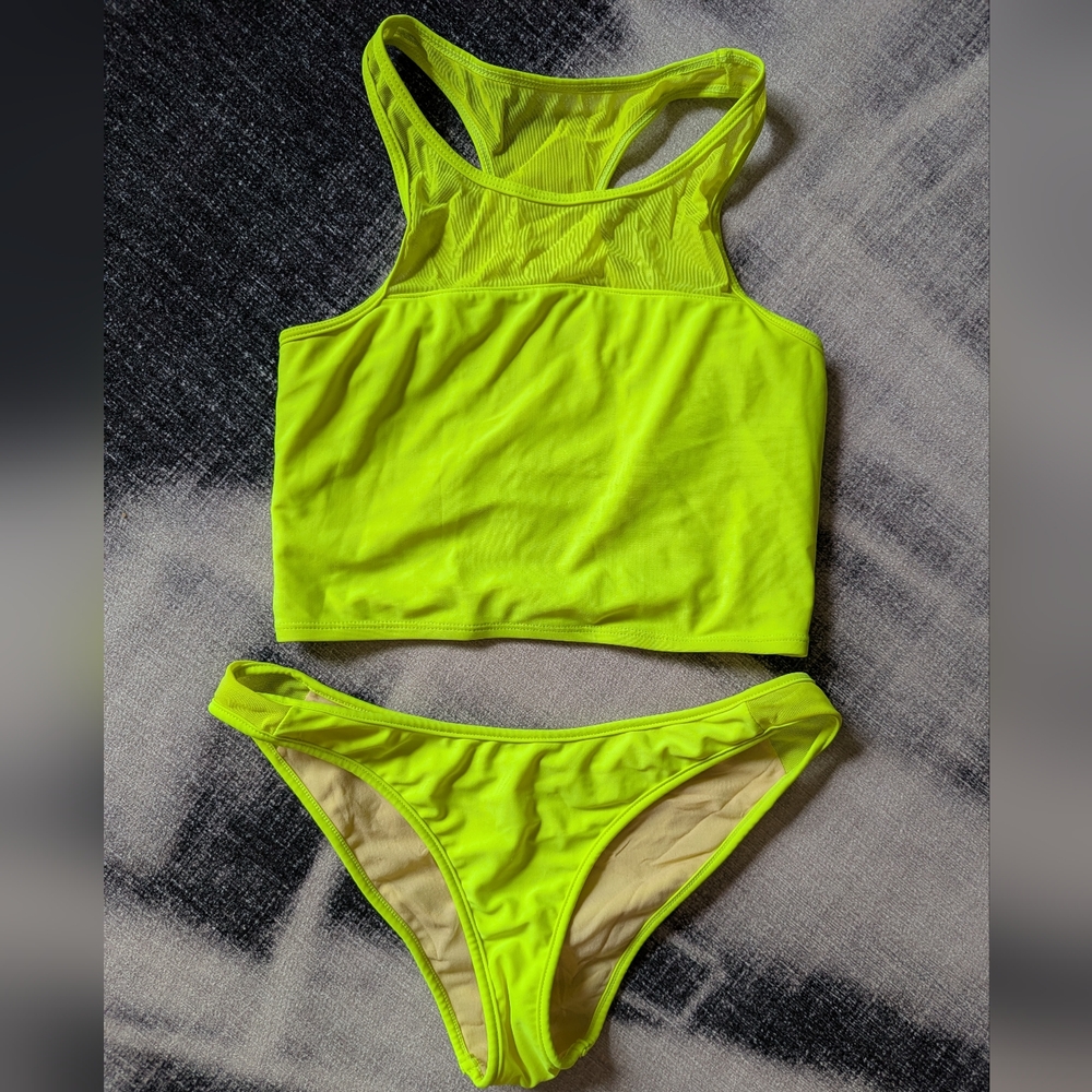 Bright Neon Yellow Bikini Set